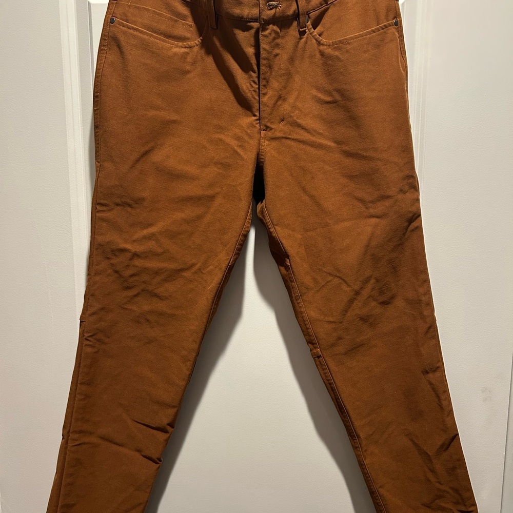 Lululemon Athletica Brown Chinos with Straight Leg